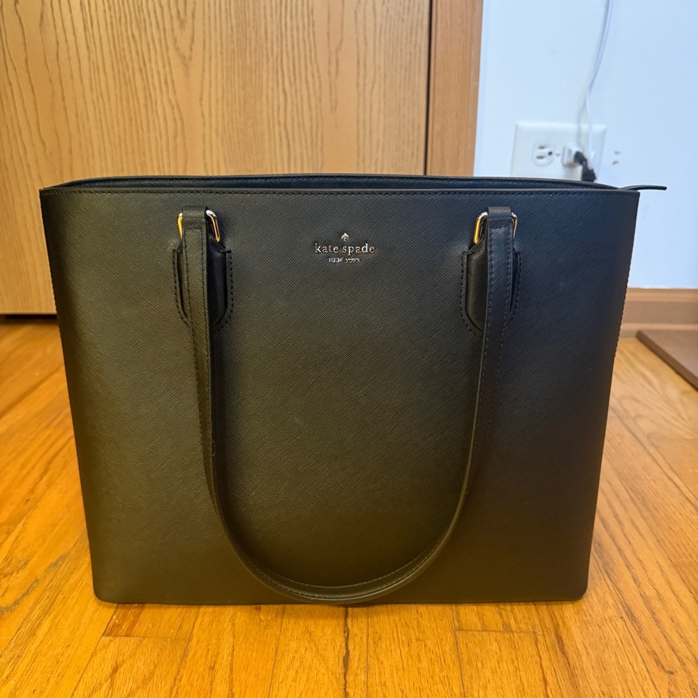 Kate Spade Black Laptop Tote Bag